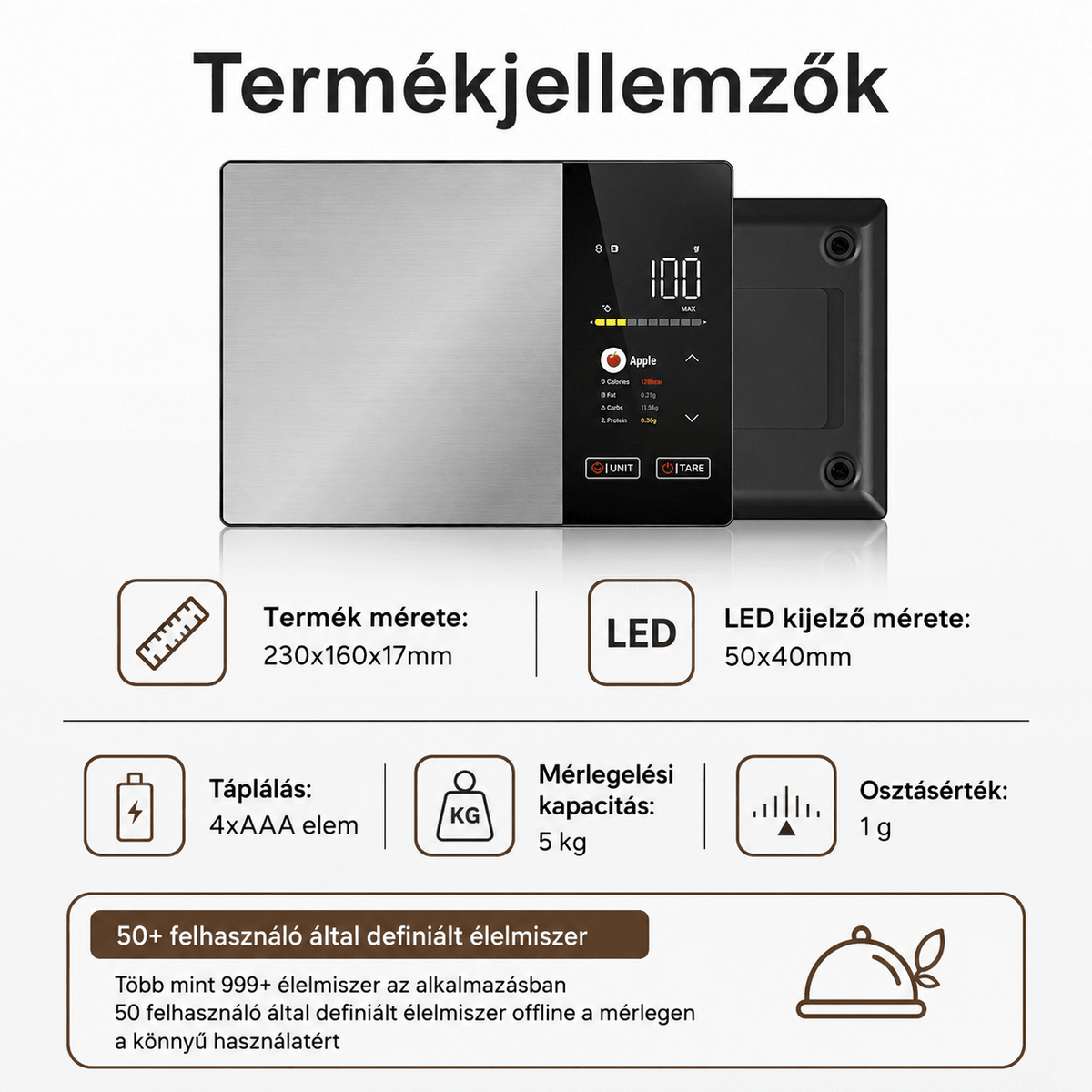 Kitchenio Pro Mérleg - Kitchenio